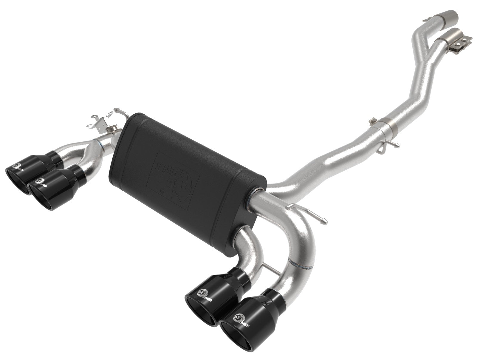 MACH Force-Xp 3 IN to 2-1/2 IN 304 Stainless Steel Cat-Back Exhaust System BMW M2 Competition F87 19-21