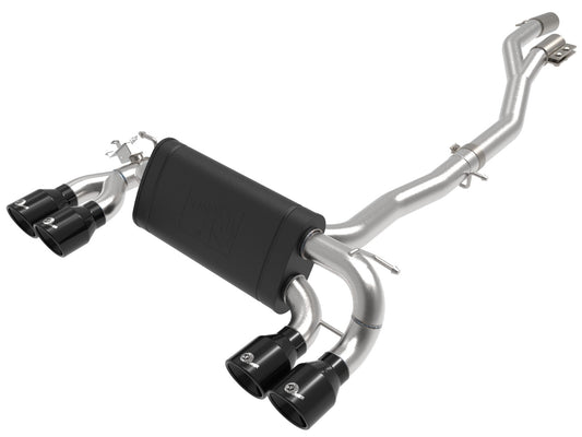 MACH Force-Xp 3 IN to 2-1/2 IN 304 Stainless Steel Cat-Back Exhaust System BMW M2 Competition F87 19-21