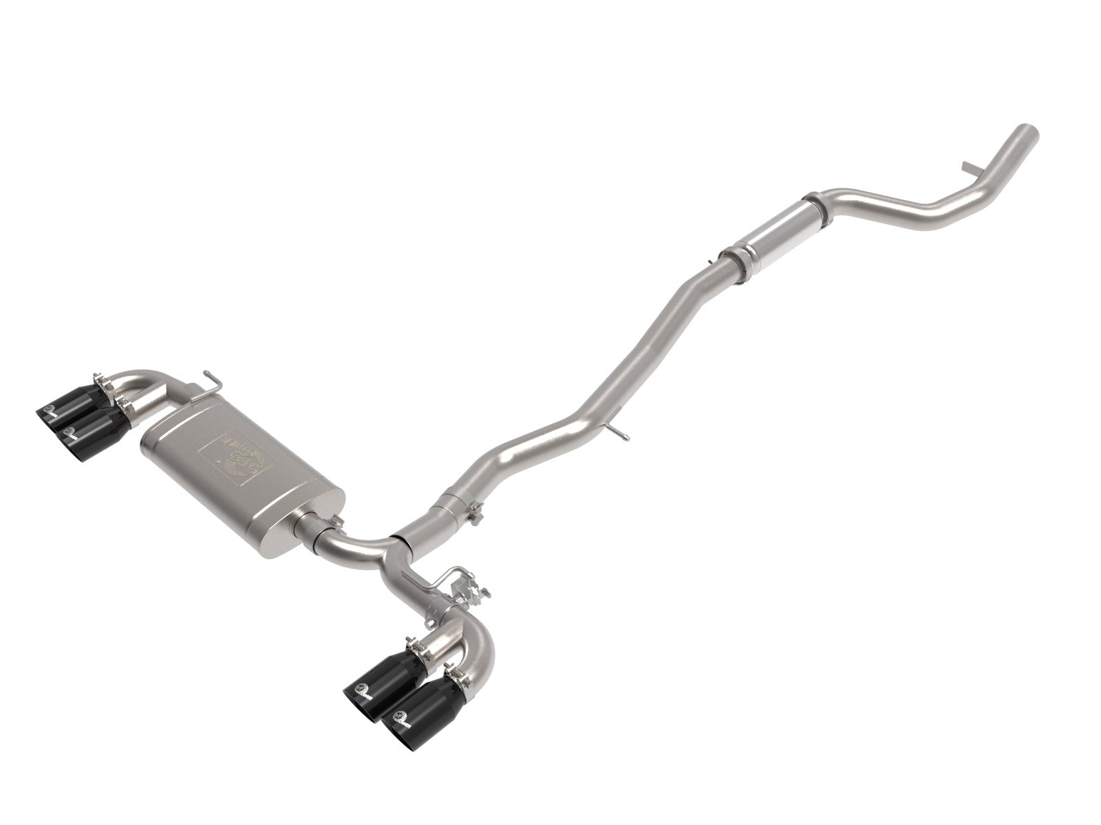 MACH Force-Xp 3 IN to 2-1/2 IN 304 Stainless Steel Cat-Back Exhaust w/ Black Tip BMW Z4 M40i G29 19-26