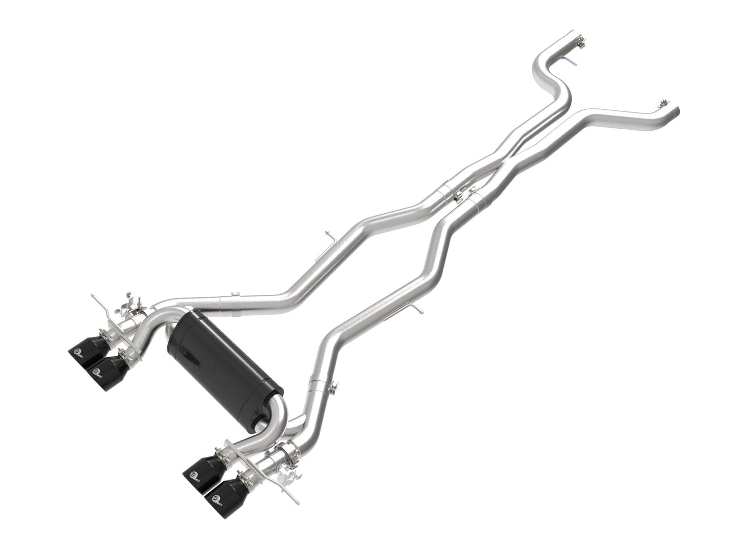 MACH Force-Xp 3 IN to 2-1/2 IN 304 Stainless Steel Cat-Back Exhaust w/ Black Tip BMW M2 G87 23-26