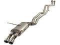 aFe Power MACH Force-Xp 2-1/4 IN 409 Stainless Steel Cat-Back Exhaust System BMW 325i/ci / 330i/ci E46 01-06