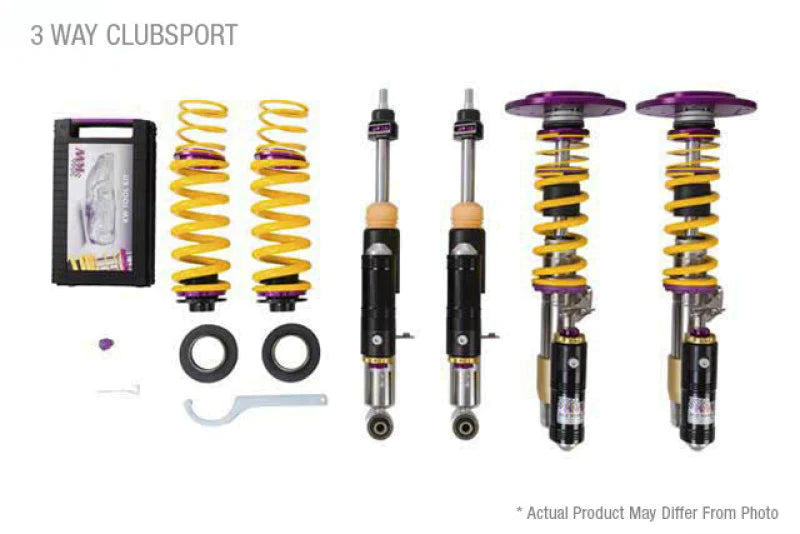 KW Suspension Clubsport 3-Way Coilover Kit Toyota Supra BMW Z4