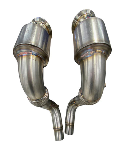 Active Autowerke Downpipes w/ Active Cat BMW X5M/X6M X5/X6 550i 650i S63 N63