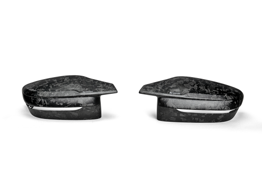 Akrapovic BMW M2 Coupe (G87) Chopped Carbon Fiber Mirror Cap Set - Matte