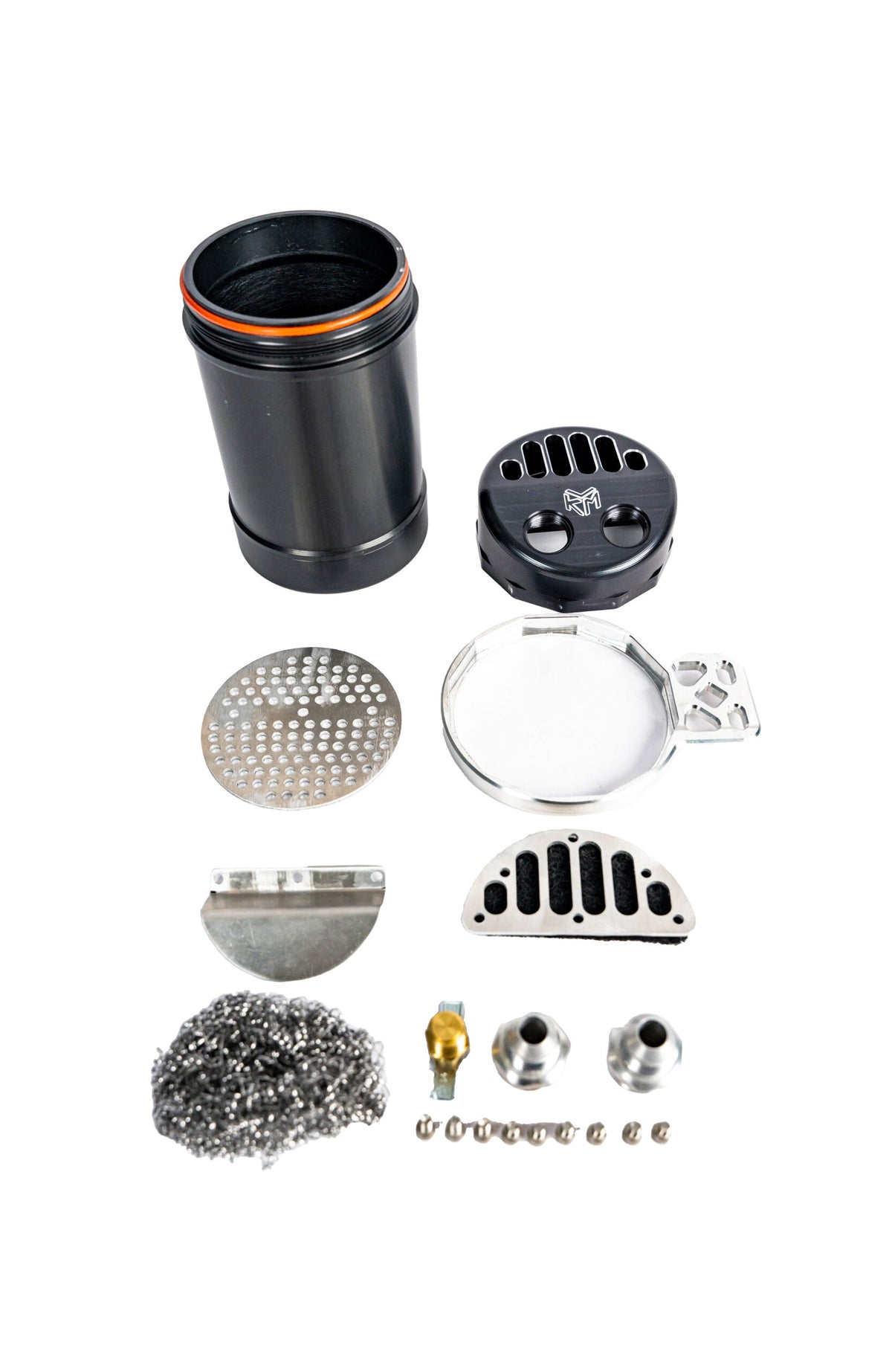 A90/A91 Billet Catch Can Kit w/ Fittings and Bracket