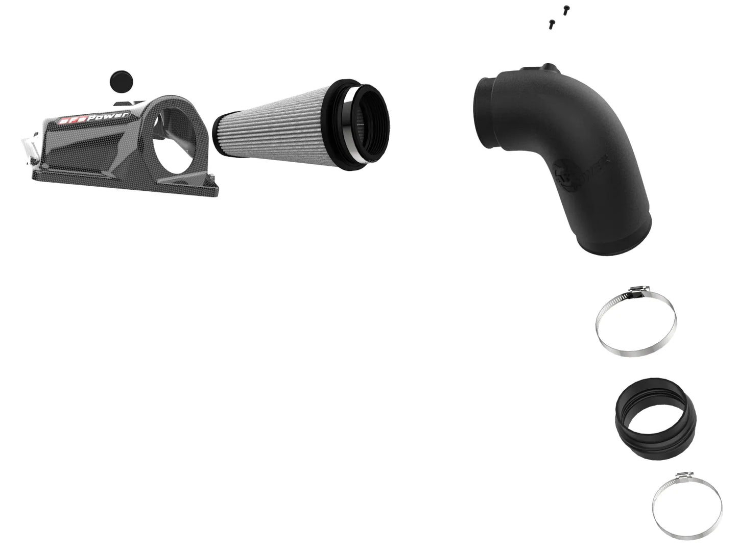 aFe POWER Magnum FORCE Stage-2 Cold Air Intake System w/ Carbon Fiber Cover BMW | F20/F22/F30/F31/F32/F34/F35 | B58