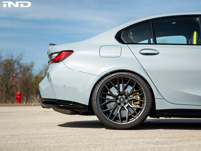 AutoTecknic Carbon Fiber Rear Wheel Arch Extension Set - G80 M3