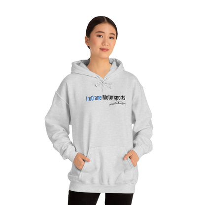 TruCrane Motorsports Unisex Heavy Blend Hooded Sweatshirt -Blue/Black