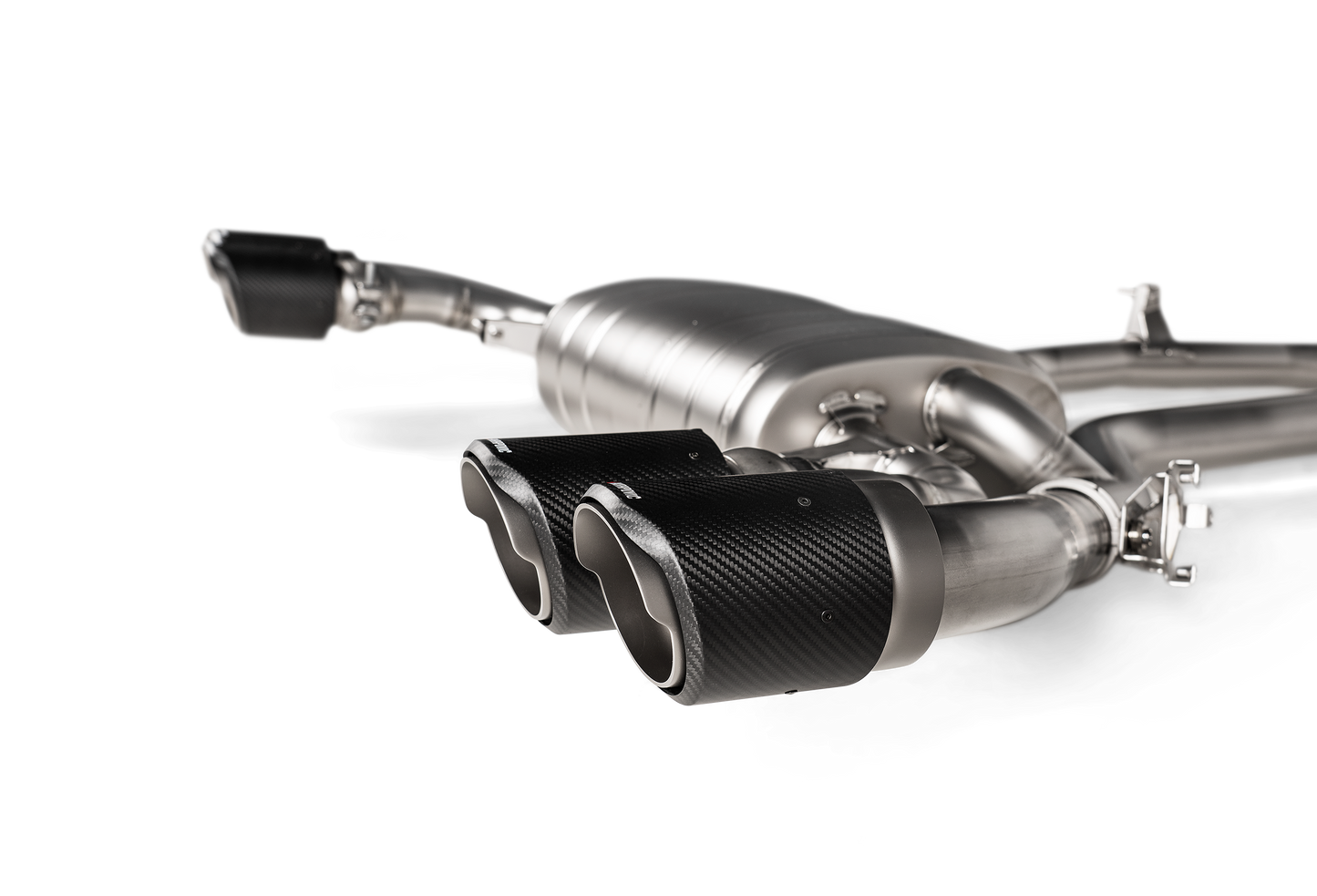 Akrapovic 2022+ BMW X4 M / X4 M Competition (F98) Slip-On Line (Titanium) (Req. Tips)