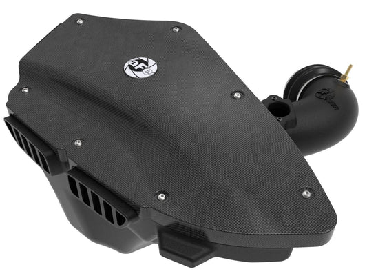 Magnum FORCE Stage-2 Si Cold Air Intake System - Carbon Fiber Look Trim w/ Pro 5R Filter BMW 128i E82/88 08-13