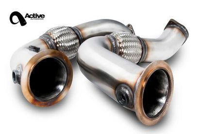 Active Autowerke Active Catless Downpipes BMW X5M / X6M / X5 / X6 S63 2010 to 2012