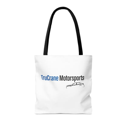 TruCrane Motorsports Tote Bag - White