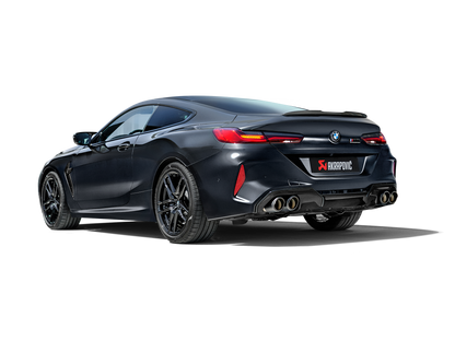 Akrapovic 2021 BMW M8/M8 Competition (F91/F92) Evolution Line Cat Back (Titanium) w/Carbon Tips