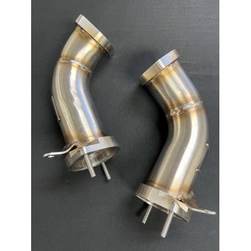 Evolution Racewerks S68 Downpipes Primary Secondary BMW 2024+ X5/X6/X7 M60i/XM
