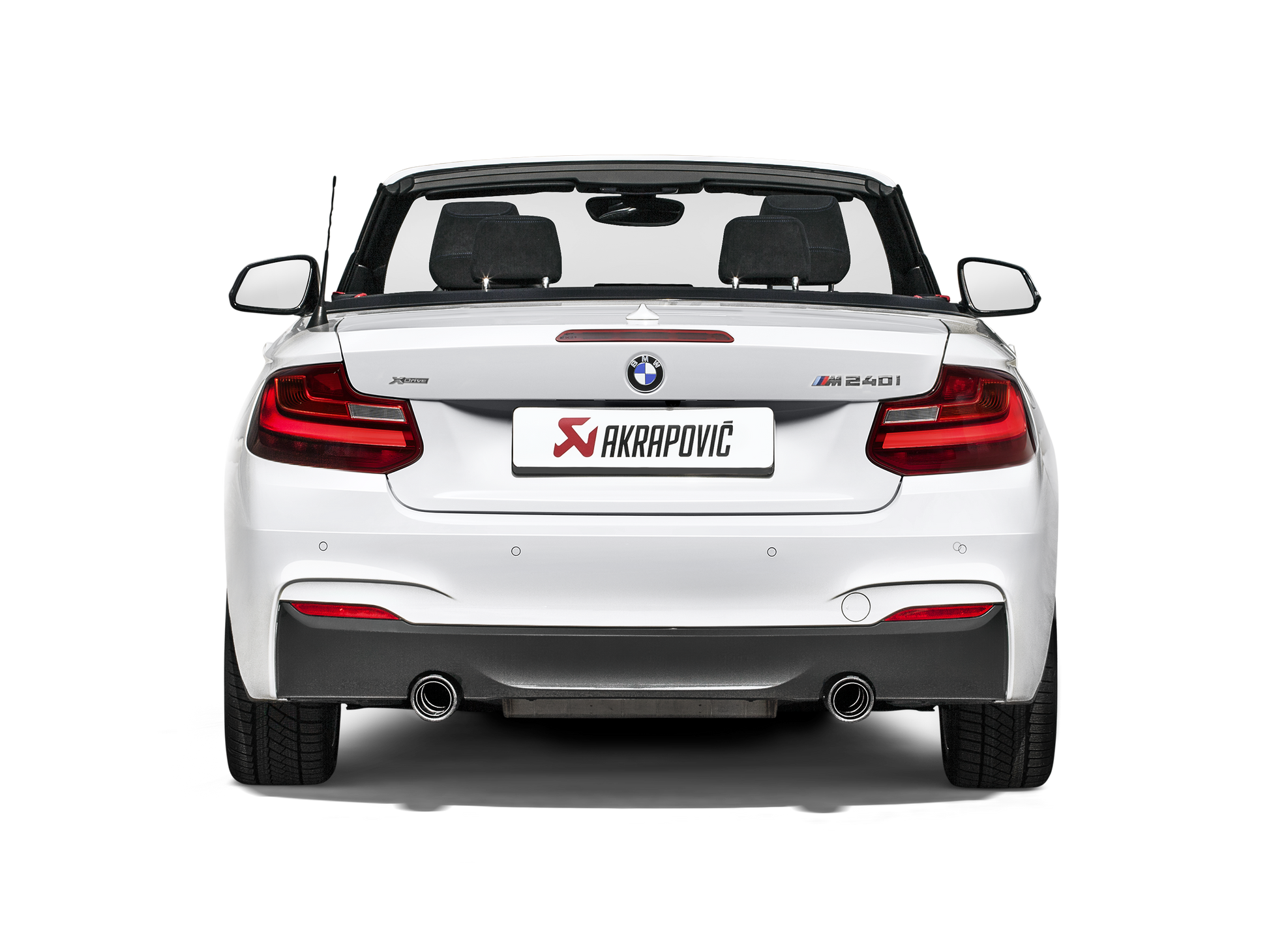 Akrapovic 16-17 BMW M240i (F22 F23) Evolution Line Cat Back (SS) w/ Carbon Tips (Req. Link Pipe)