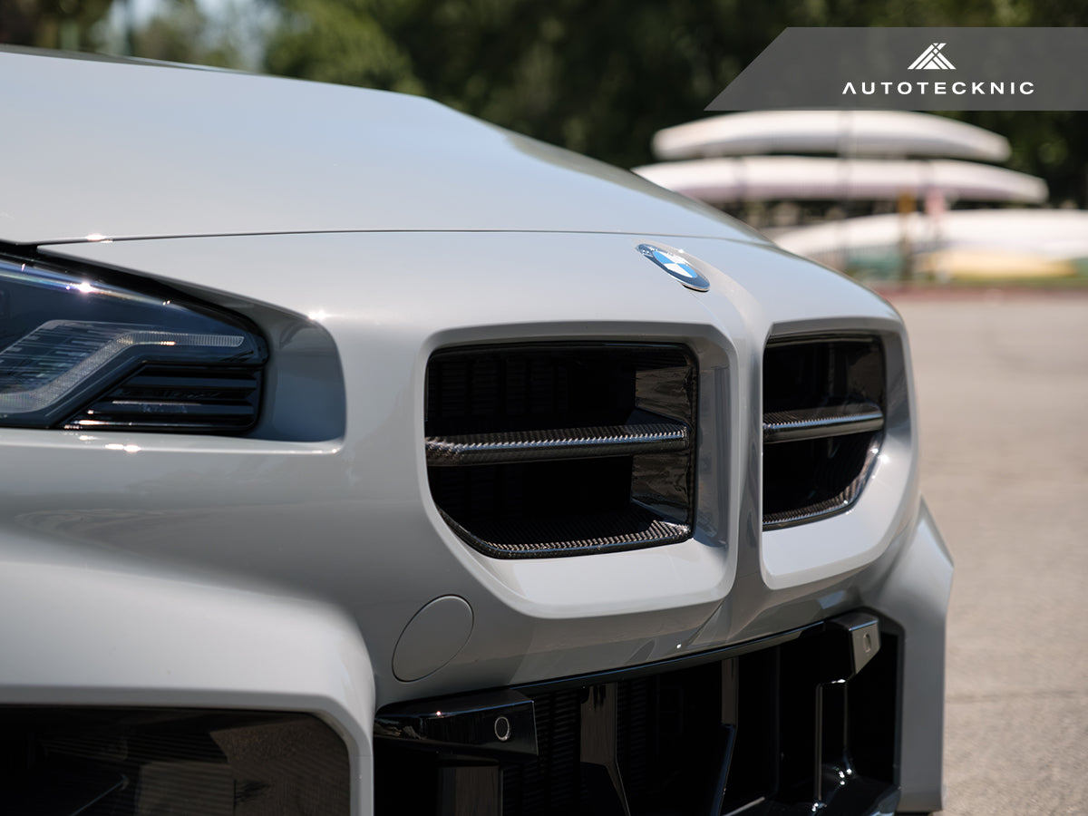 AutoTecknic Gloss Black Motorsport Front Grille BMW G87 M2