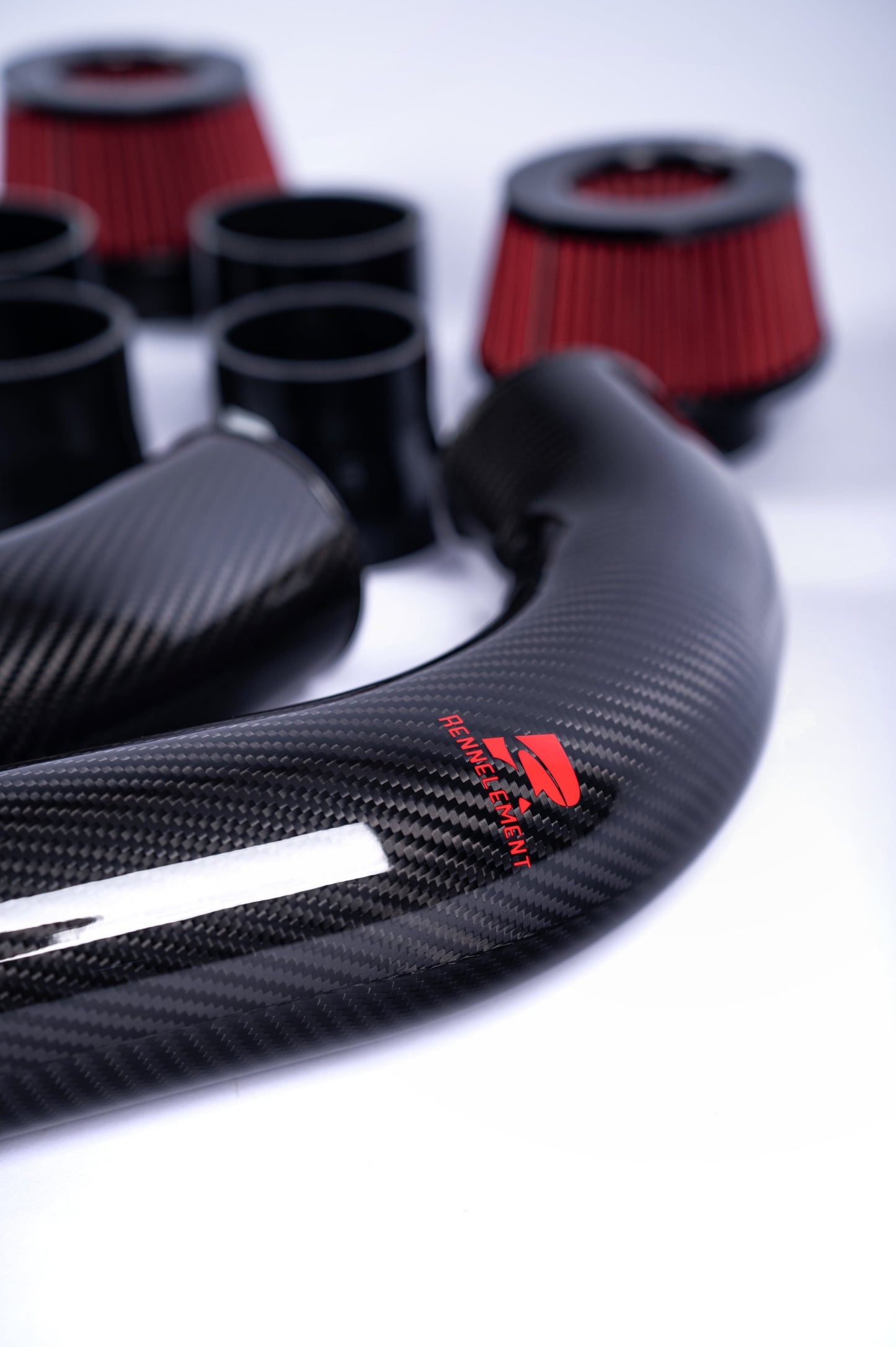RENNELEMENT Dry Carbon Fiber Front Mount Intake BMW G90/G99 M5 S68
