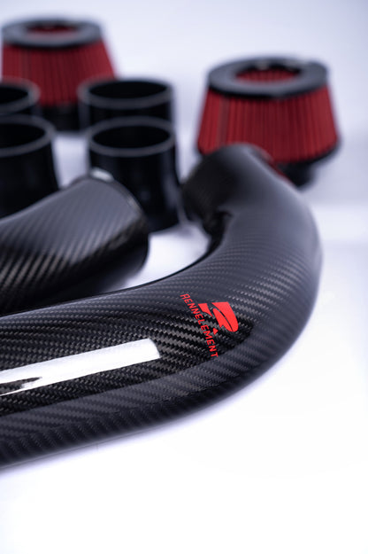 RENNELEMENT Dry Carbon Fiber Front Mount Intake BMW G90/G99 M5 S68