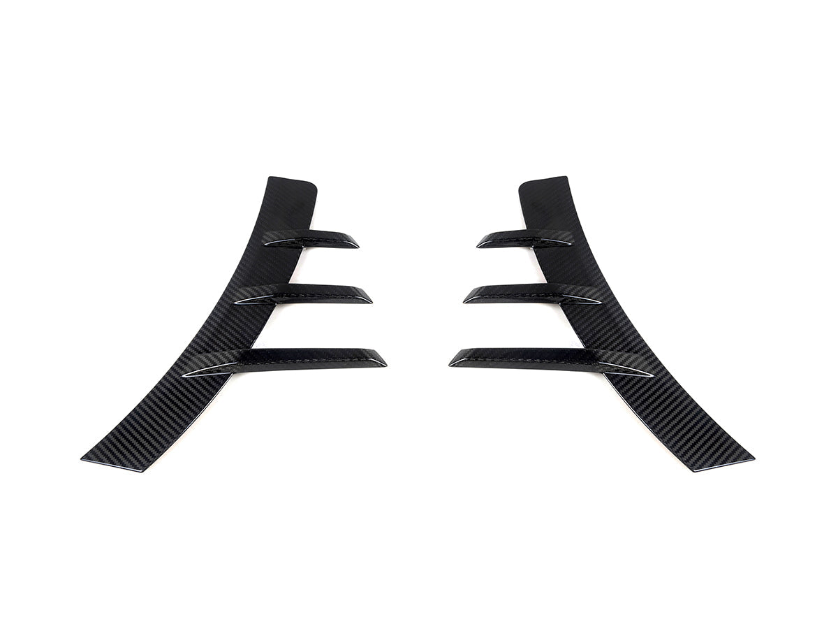 AutoTecknic Dry Carbon Rear Fender Arch Trim Set - G87 M2