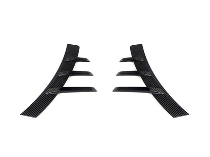 AutoTecknic Dry Carbon Rear Fender Arch Trim Set - G87 M2