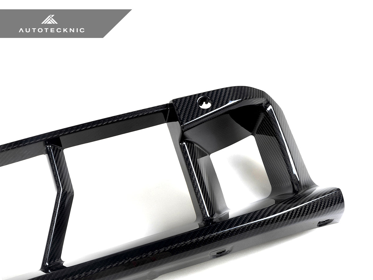 AutoTecknic Dry Carbon OEM-Spec Center Bumper Trim BMW G87 M2