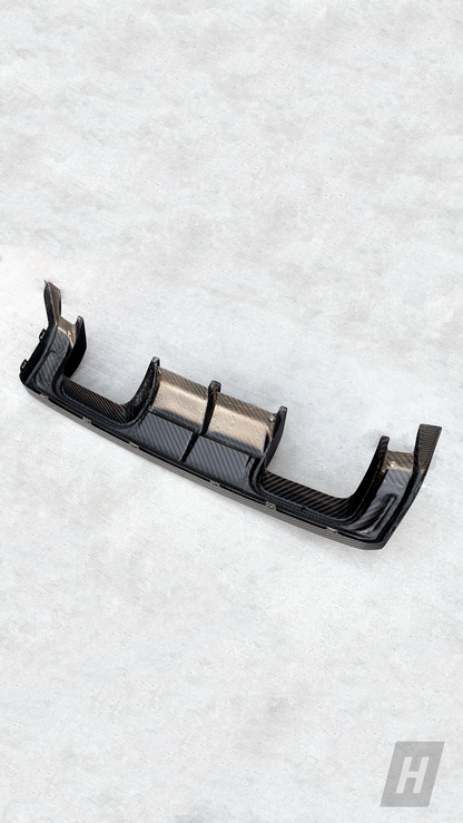 Horizon Motorsport VR1 Dry Carbon Fiber Rear Diffuser BMW G80 M3 | G82 / G83 M4