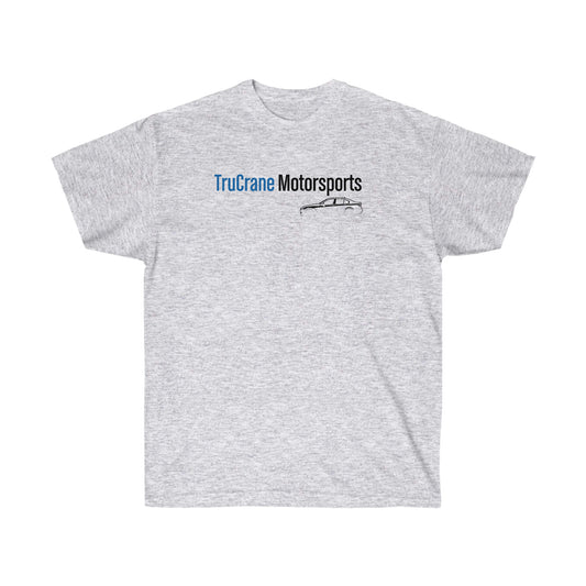 TruCrane Motorsports Heavy Cotton Tee - Blue/Black