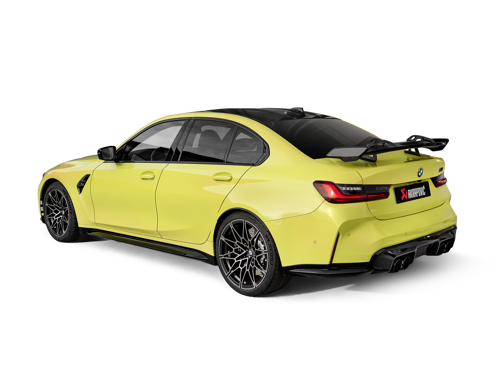 Akrapovic 2021+ BMW M3 (G80)/M4 (G82) Slip-On Line (Titanium) (Req. Tips)