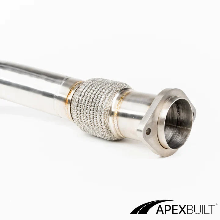 APEXBUILT Mini-Cat Downpipes BMW F97 X3M & F98 X4M (S58, 2021+)