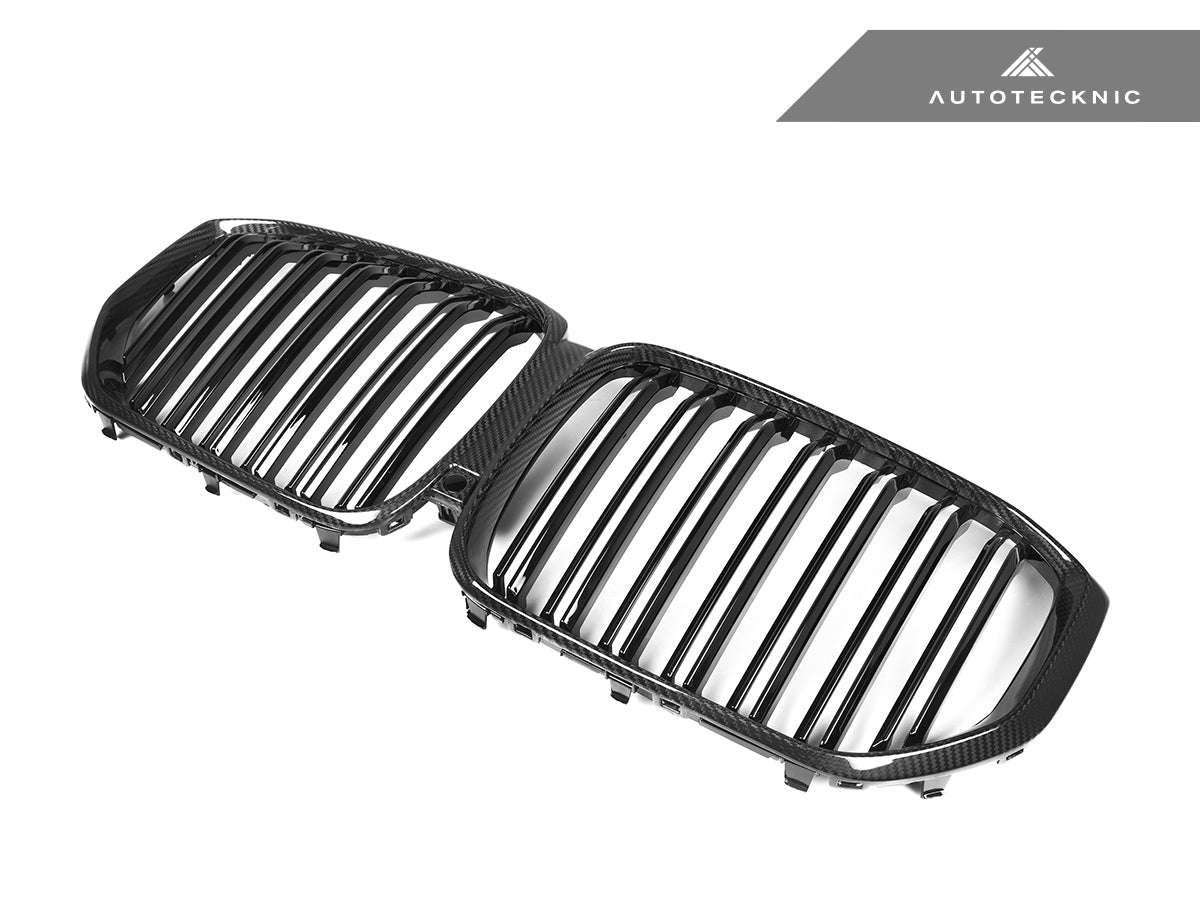 AutoTecknic Dual-Slat Dry Carbon Front Grille - G05 X5 Pre-LCI