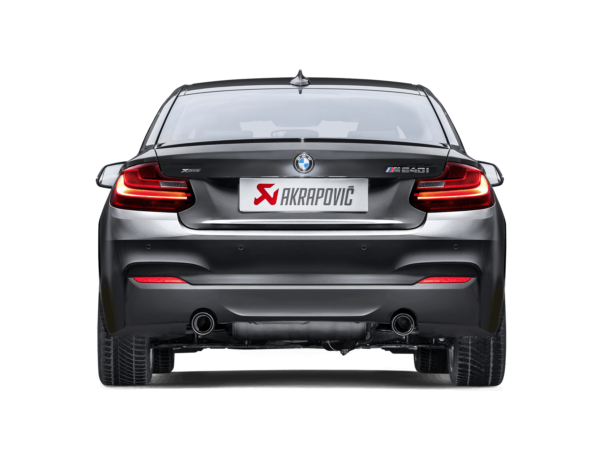 Akrapovic 2018 BMW M240i (F22/F23) Slip-On Race Line (Titanium) w/ Titanium Tips