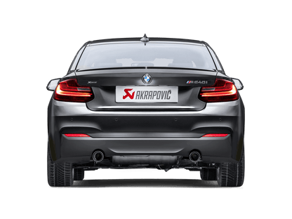 Akrapovic 2018 BMW M240i (F22/F23) Slip-On Race Line (Titanium) w/ Titanium Tips