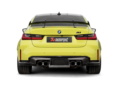 Akrapovic 21-22 BMW M3 (G80) / M4 (G82, G83) Rear Carbon Fiber Diffuser - High Gloss Black
