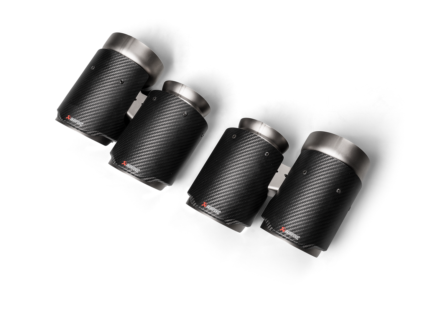Akrapovic 2018+ BMW M2 Competition/M2 CS (F87N) Slip-On Line (Titanium) w/Carbon Fiber Tips