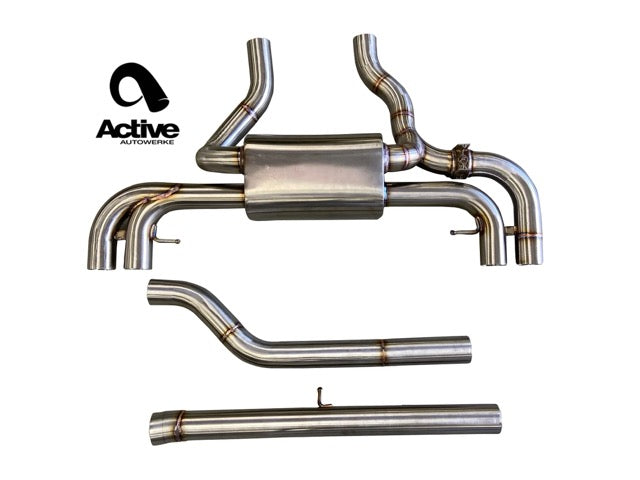 Active Autowerke Valved Rear Axle-back Exhaust BMW M340i / M440i B58 G20/G22