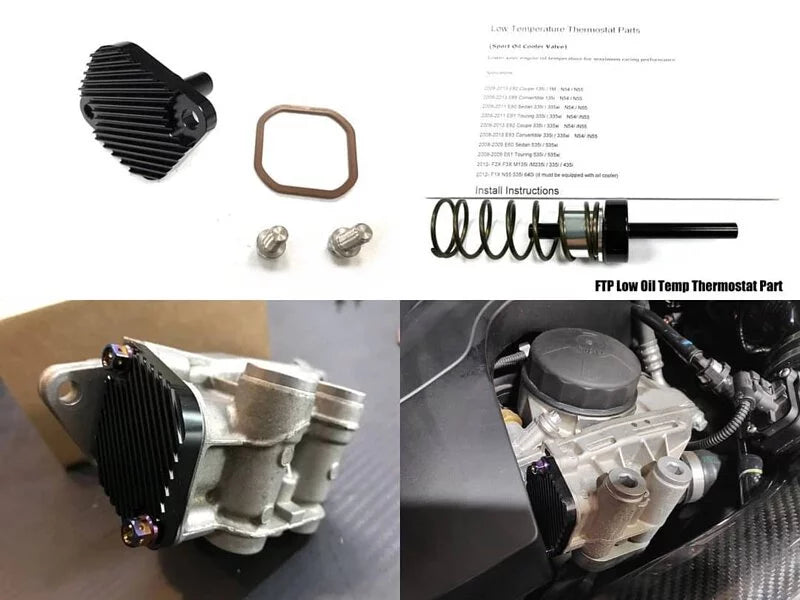 FTP Thermostat Kit V2 BMW N55 S55 N54 Engines