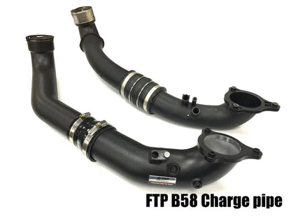 FTP Charge Pipe Set V2 Black BMW B58 Gen1 F20/F30/F32/G30