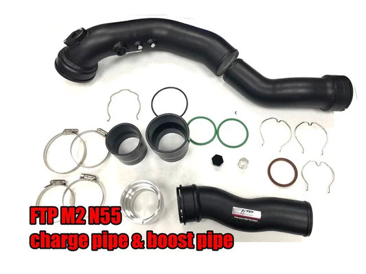 FTP Charge Pipe and Boost Pipe Kit BMW N55 M2 M135i M235i 335i 435i