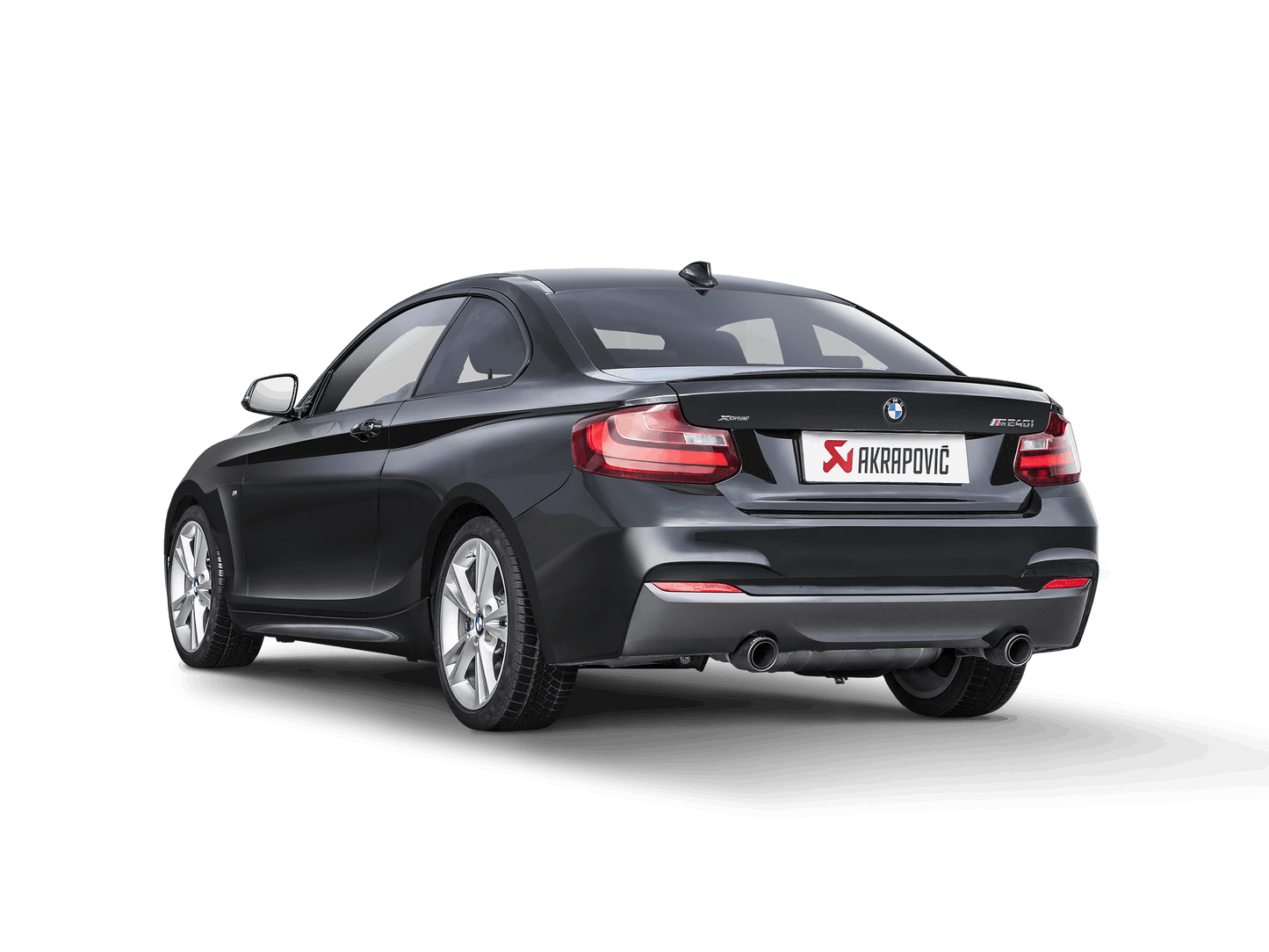 Akrapovic 2018 BMW M240i (F22/F23) Slip-On Race Line (Titanium) w/ Titanium Tips