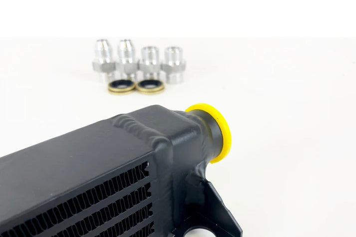 CSF Oil Cooler BMW E30 Oil Cooler w/ fittings for OEM style and AN-10 male connections