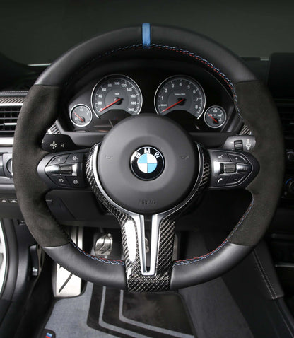 Horizon Motorsport Performance V1 Carbon Fiber Steering Wheel Center Trim Piece BMW F80 M3 | F82 / F83 M4 | F87 M2