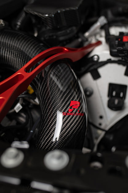 RENNELEMENT Dry Carbon Fiber Front Mount Intake BMW G90/G99 M5 S68