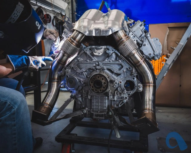 Active Autowerke Active Catless Downpipes BMW X5M / X6M / X5 / X6 S63 2010 to 2012