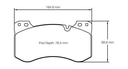 Pagid Racing RSL29 Front Brake Pads BMW M2/M3/M4 G80/G82/G87