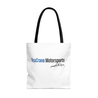 TruCrane Motorsports Tote Bag - White