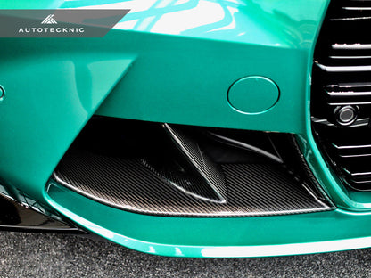 AutoTecknic Dry Carbon Front Bumper Lower Vent Set - G80 M3 | G82/ G83 M4