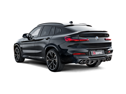 Akrapovic 2019+ BMW X4M Rear Carbon Fiber Diffuser - High Gloss