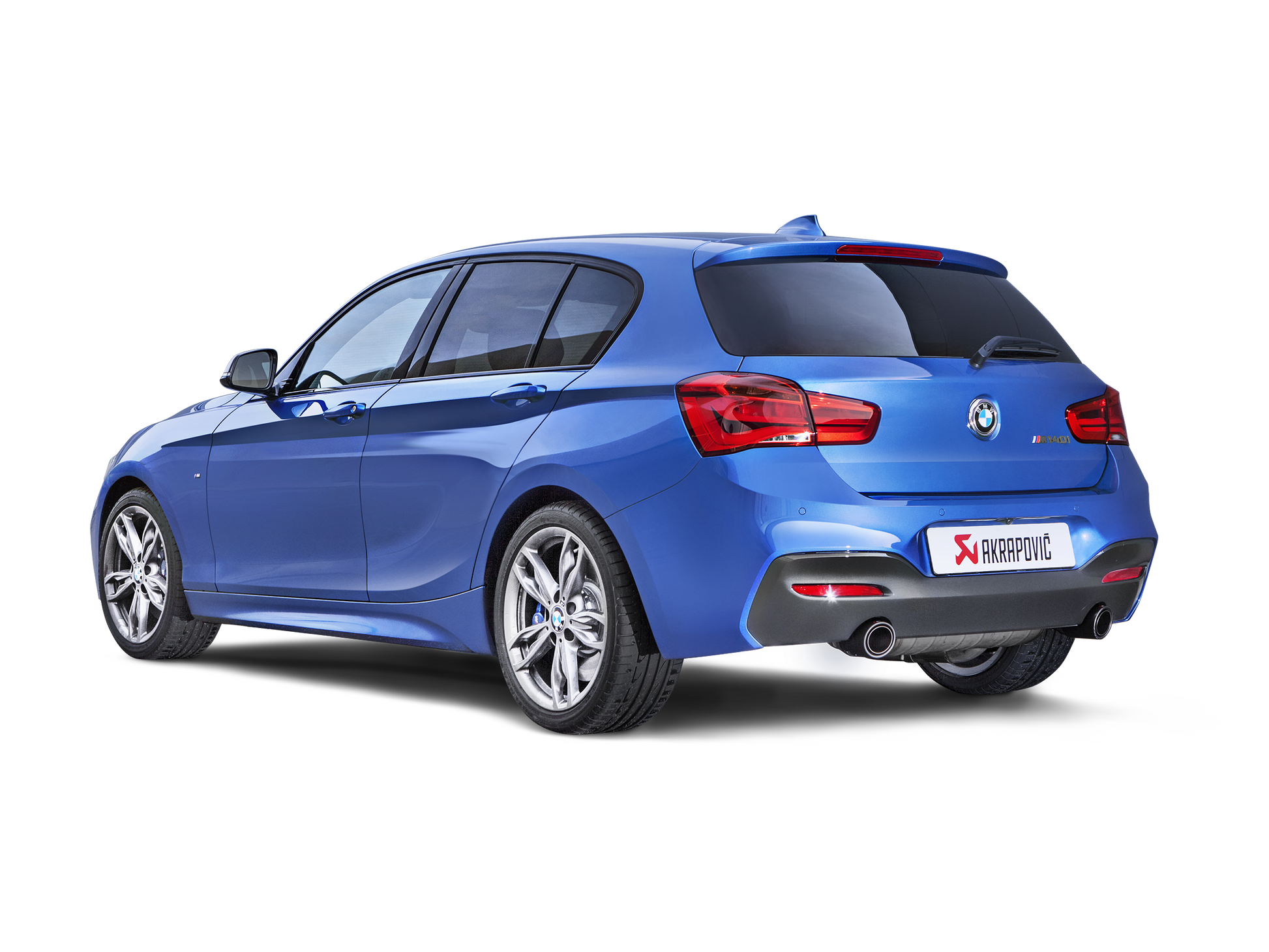 Akrapovic 16-17 BMW M140i (F F21) Evolution Line Cat Back (SS) w/ Carbon Tips (Req. Link Pipe)