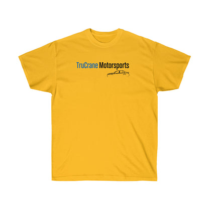 TruCrane Motorsports Heavy Cotton Tee - Blue/Black