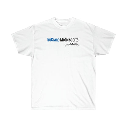 TruCrane Motorsports Heavy Cotton Tee - Blue/Black